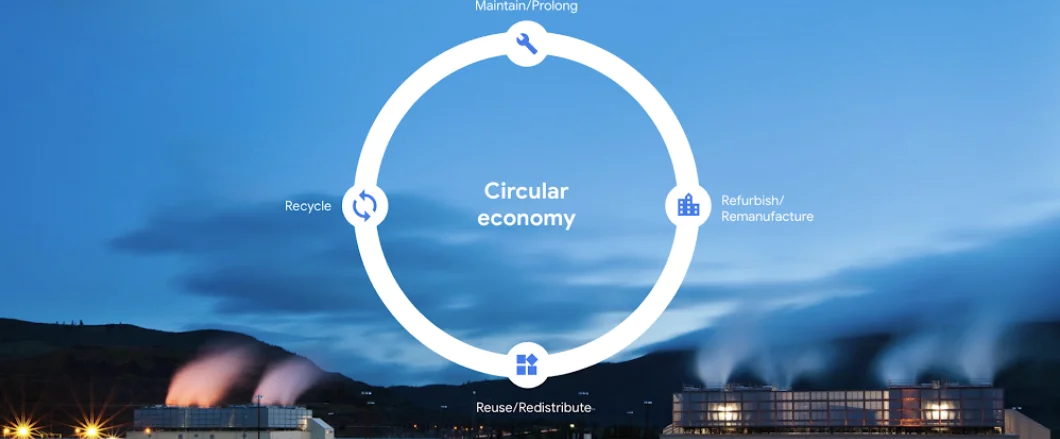 Google já aplica economia circular dentro da empresa